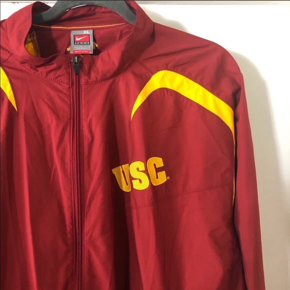 nike fit storm USC Trojans windbreaker jacket XL - Picture 2 of 8